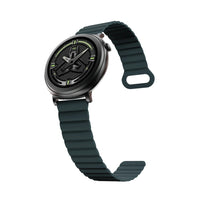 HiFuture 1.43" Aurora Smartwatch - Green-Never Back Down: The AURORA Smartwatch combines modern aesthetics with practical design. Its sleek, minimalistic profile and striking circular display exude premium elegance, effortlessly complementing any outfit