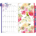 Day-Timer 2027 Two Page Per Week Planner Refill - Portable Size - 6-3/4" H x 3-3/4" W - Floral - English-12 months tabbed: January 2027 - December 2027