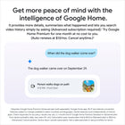 Google Nest Wired Doorbell (3rd Gen) - Hazel-Check in on what’s happening at your doorstep in sharp 2K HDR, the highest resolution ever on a Nest Doorbell. You’ll also see the big picture with an expanded 166° diagonal field of view – our widest and tallest yet.