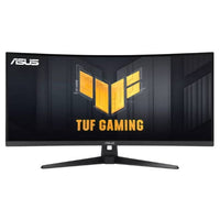 Asus TUF 34" Curved Gaming Monitor - Black - VG34VQ3B-34-inch WQHD (3440x1440) 1500R curved gaming monitor with ultra-fast 180Hz refresh rate designed for professional gamers and immersive gameplay