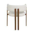 Brassex Bailey Visiting Chair - Set of 2 - Cream-High-grade foam seating