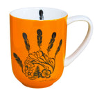 Oscardo Gitxsan Hand by Michelle Stoney Porcelain Mug - 485ml-Indigenous Art Design - Gitxsan Hand by Michelle Stoney, Gitxsan artist, First Nations artwork celebrating cultural heritage and tradition