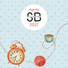 Les Editions de l'Homme 2027 Salut Bonjour Monthly and Weekly Planner - 7" x 9"-Double-page spreads from Monday to Sunday for a clear overview.