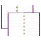 Mead 2027 West Village 12 Month Large Weekly/Monthly Planner - 11" H x 9" W - Floral - Bilingual-Page size: 11" H x 81/2" W 
