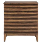 Modway Render Large 3-Drawer Nightstand - Walnut-7