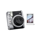 FUJIFILM instax mini 99 Analog Instant Camera - Silver-Tactile matte silver finish 