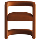 Modway Winslow Barrel Performance Velvet Dining Chair - Rust -9