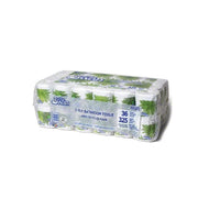 White Swan 2-Ply Bathroom Tissue Poly Pack - 325 Sheets/Roll - 36 Rolls-2 ply