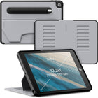 Zugu Case iPad 10.2" 2019/2020/2021 - Limited Edition - Arctic Grey-Magnetic Folio Case