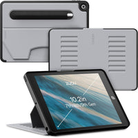 Zugu Case iPad 10.2" 2019/2020/2021 - Limited Edition - Arctic Grey-Magnetic Folio Case