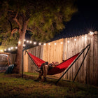 Grand Trunk Trunk Tech Hammock - Blue Checkered-2 lightweight aluminum carabiners included