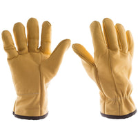 Impacto BG650 Anti-vibration Leather Glove, Medium-Anti-impact and anti-vibration glove with air padding