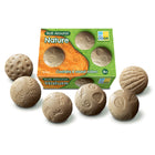 Yellow Door Roll Around Nature 6-Piece Set-These innovative rollers reveal the wealth of patterns and textures found in the natural world, in addition to improving fine motor skills.