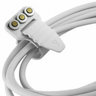 Statik 360 Pro Universal Magnetic Charge/Sync Cable - 6.6 ft - White-Never Accidentally Disconnect Again: Upgraded magnetic tips have 2X the magnetic strength to stay connected to your device while you work or play. It will never accidentally disconnect or leave you without a charge in the morning!