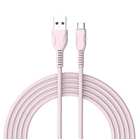 Basic Tech 3ft Micro USB Cable - Pink-Sleek & Tangle Free