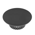 Manhattan Comfort Layla 35.4" Modern Coffee Table - Black-Coffee Tabletop Diameter Measures 35.4 in