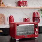 Salton NuRetro Digital Air Fryer Toaster Oven - Space Cherry-8