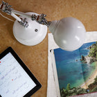 OttLite Revive LED Desk Lamp with USB Charging - Clearsun - White-Three adjustable knobs for precise positioning of light