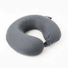 ObusForme Charcoal Infused Gel Travel Neck Pillow-Charcoal foam absorbs scent, moisture, and regulates temperature