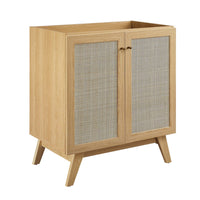 Modway Soma 30" Bathroom Vanity Cabinet - Oak-MDF and Particleboard