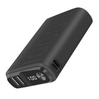 Kopplen Open Box Palm Sized 10000mAh Dual USB-A/C 3.0 Quick Charge Power Bank-10,000mAh Lithium Polymer battery wields ample capacity to recharge your smartphone many times over