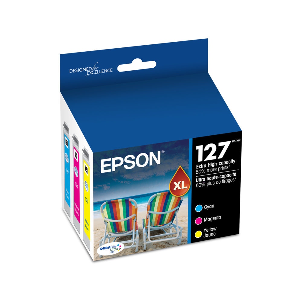 Epson 127 Ink Cartridges - Extra High Capacity - Cyan/Magenta