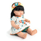 Miniland 15" Asian Girl Baby Doll-Anatomically correct doll