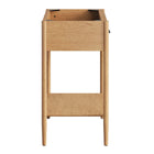 Modway Zaire 30" Bathroom Vanity Cabinet - Natural-Tapered Legs