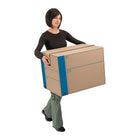 Bankers Box SmoothMove PRIME Moving Box with FastFold - Large - 24" L x 18" W x 18" H - 6 Pack-Reusable-no tape required for assembly or closure
