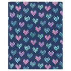 Staples Report Cover - Letter Size - Pixelated Heart-Pixelated heart design