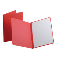 Staples Paper DUO-TANG Report Covers - Red - 10 Pack-Ideal for storing and protecting documents, reports and more