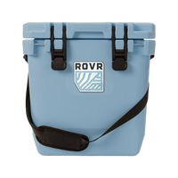 RovR CoolR 25 Quart Hard Cooler with Shoulder Strap - South Pacific-Patented AnchR Pin System lets you attach essential accessories like the Prep Board, Double Cup HoldR, and Stash Bag (not included)