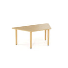 Mitybilt Environ Trapezoid Table - 48" L x 24" D-Chewing gum resistant table backing