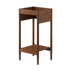 Modway Zaire 18" Bathroom Vanity Cabinet - Walnut-Sink Basin And Fixtures Not Included