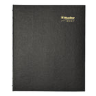 Blueline 2027 MiracleBind Weekly Planner Appointment Book with Twin-Wire Binding - 10-3/4" x 8-1/2" - Black - Bilingual-Weekday appointment schedule from 7:00
a.m. to 8:45 p.m. in 15-minute intervals