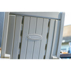 Suncast Rocking Chair with Storage - Dove Grey-10