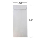 JAM Paper #10 Policy Envelopes, 4 1/8 x 9.5, Stardream Metallic Silver, 500 Pack (900905922H)-4
