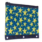 Pep Rally 3 Ring Binder Pouch - Cosmic Journey-Vibrant bow stripes design with dark blue accents