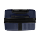 Bugatti Alexandria Collection 30.25" Hardside Spinner Luggage – Navy-Side feet to ensure stability and shock-resistance *
