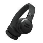JBL Live 670NC On-Ear Headphones - Black-Along with powerful JBL Signature Sound, the 40mm drivers offer immersive JBL Spatial Sound that turns any stereo content from any device into virtual surround sound.