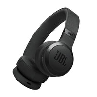 JBL Live 670NC On-Ear Headphones - Black-Along with powerful JBL Signature Sound, the 40mm drivers offer immersive JBL Spatial Sound that turns any stereo content from any device into virtual surround sound.