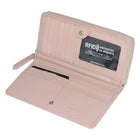 Club Rochelier Zip Around Clutch with Tab Wallet - Blush-1 Coin pocket