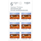 Canada Post Canadian Oversize Postage - 6 Pack-Canada 