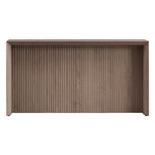 Hudson&Canal Piedmont 56"W Console Table - Antiqued Grey Oak-Table is made of high-quality and durable MDF and PVC materials
