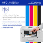 Brother INKvestment MFC-J4555DW Wireless Colour Inkjet All-in-One Printer-Reliable print quality. Brother inkjet printers produce crisp, clear prints in vibrant colour or rich black and white for professional results you can be proud of