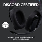 Logitech 981-000971 G535 LIGHTSPEED Wireless Gaming Headset - Black-G535 is Discord Certified to guarantee crystal clear communication performance with amazing audio and voice clarity
