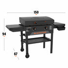 Blackstone 28" Original Omnivore Griddle With Hood-9