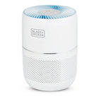 BLACK+DECKER Tabletop Air Purifier with Indicator Lights - White-3 Stage Filtration eliminates 99.97% of pollutants as small as 0.3 microns