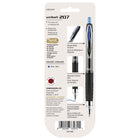 uni-ball 207 Retractable Gel Pens – 0.7mm – Blue – 3 Pack-Water and fade-resistant gel ink helps you compose long-lasting, high-quality documents you can archive