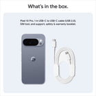 Google Pixel 10 Pro - 128 GB - Moonstone - Bell and Virgin Plus-Pixel 10 Pro lasts over 24 hours, and up to 100 hours with Extreme Battery Saver.1 It charges to 55% in about 30 minutes, and has Pixelsnap magnetic technology for effortless wireless charging that snaps into place